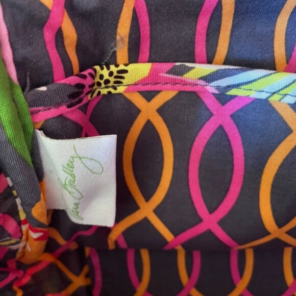 vera bradley turnlock satchel jazzy blooms quilted purse - Picture 5 of 5